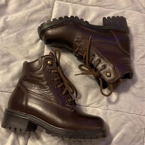 LL Bean Pebble Leather Hiking Boots